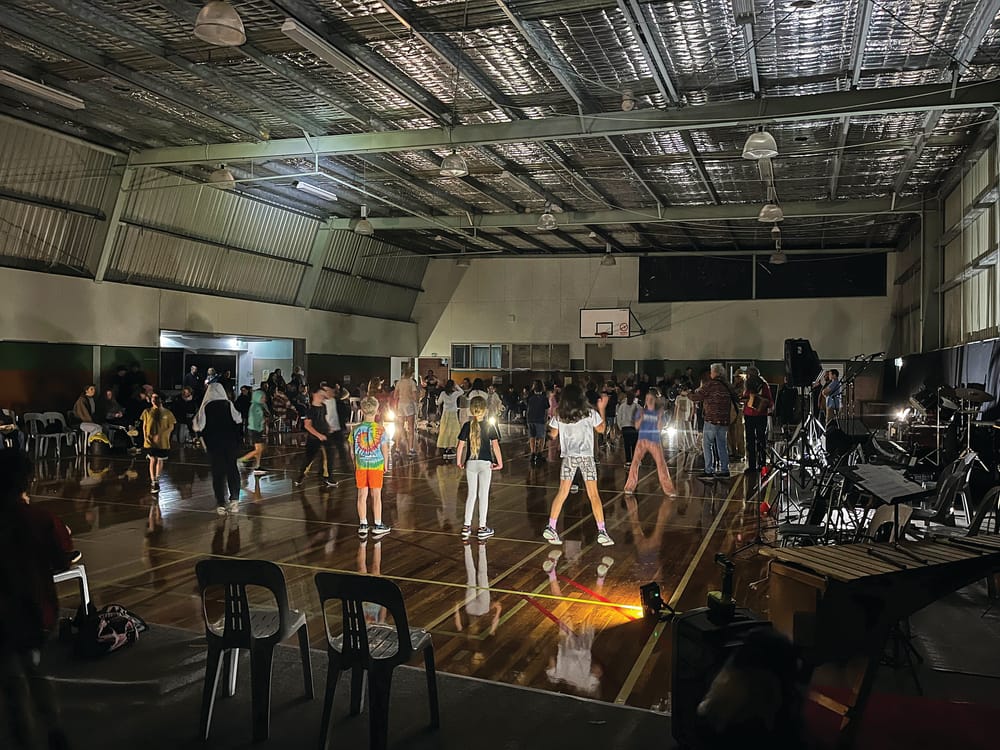 School spirit shines bright, even without lights post image