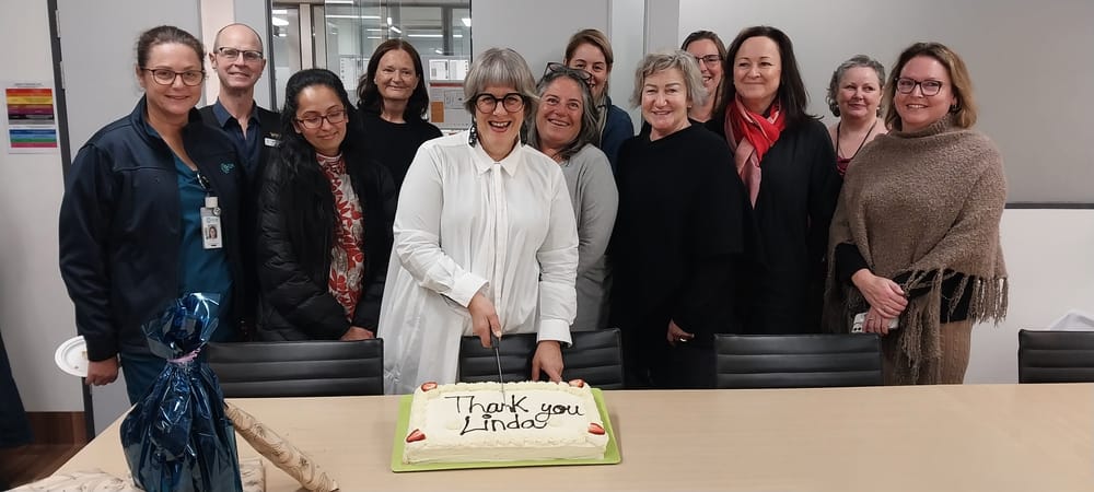 After 38 years caring for the community, Linda is clocking off post image