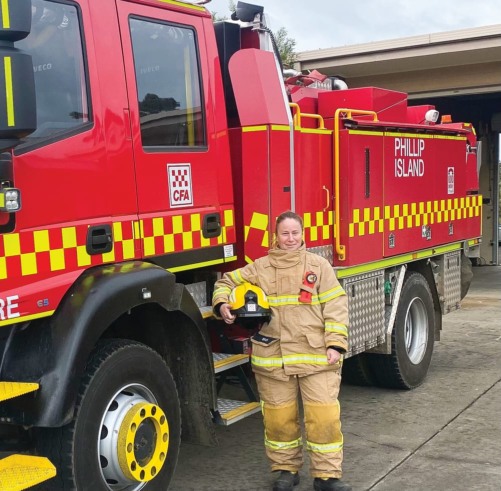 CFA volunteers take on toughest climb post image
