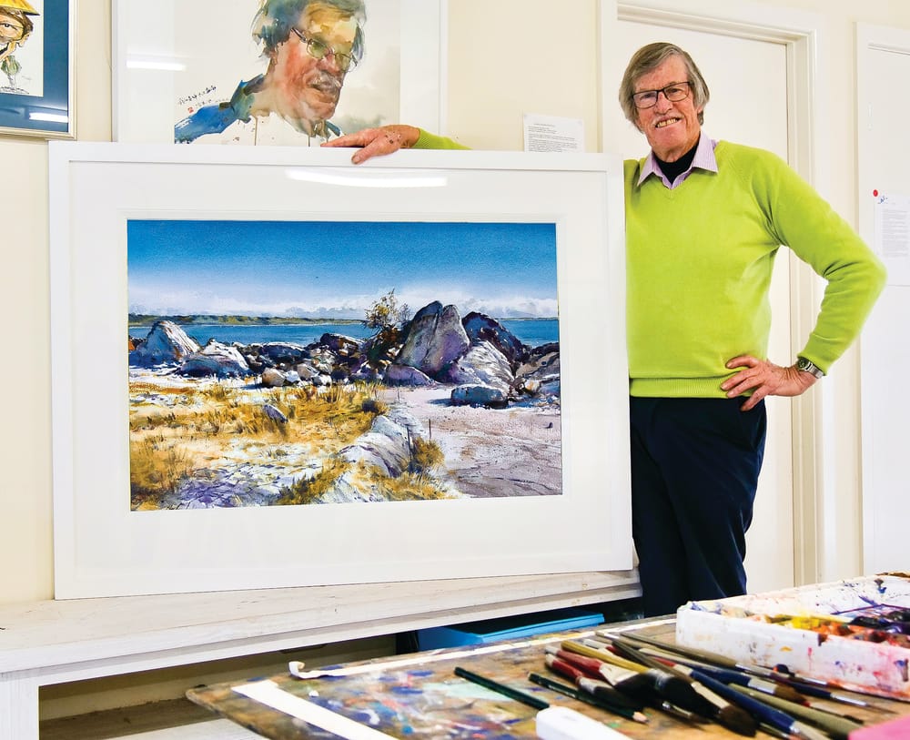 Taylor made – another art show win for local painter post image
