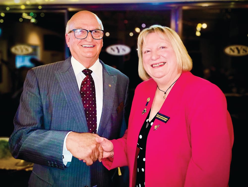 New Rotary president welcomed post image