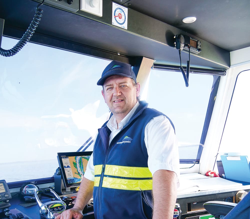 Meet Western Port's ferry captain post image
