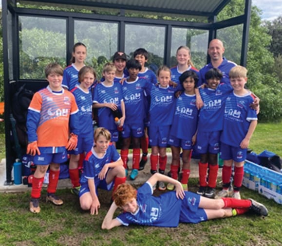 Soccer U12 Blue through to soccer Grand Final post image