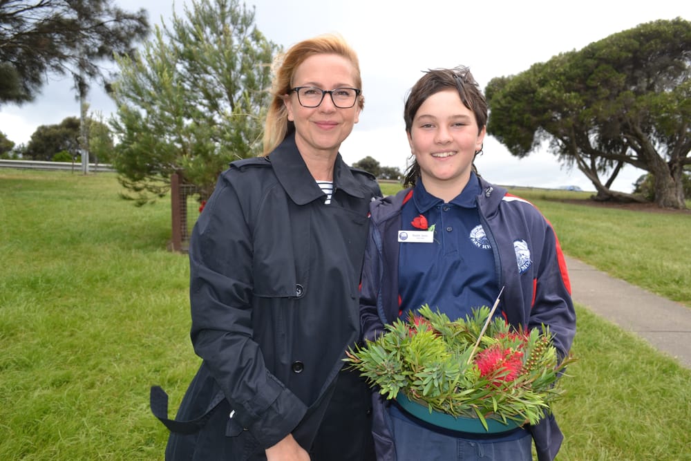 Windswept ceremony at San Remo post image