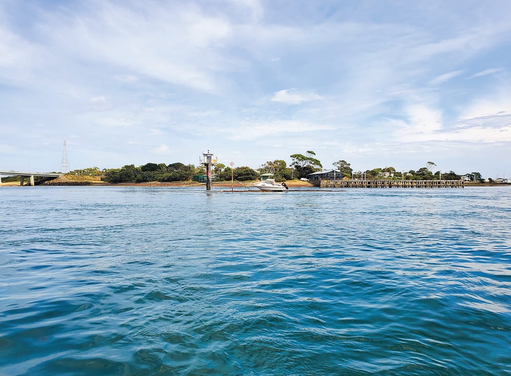 Newhaven boat hits rock bottom post image
