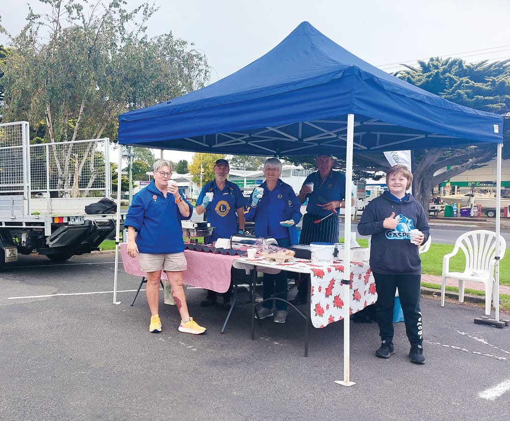 Volunteering at the Lions Club post image