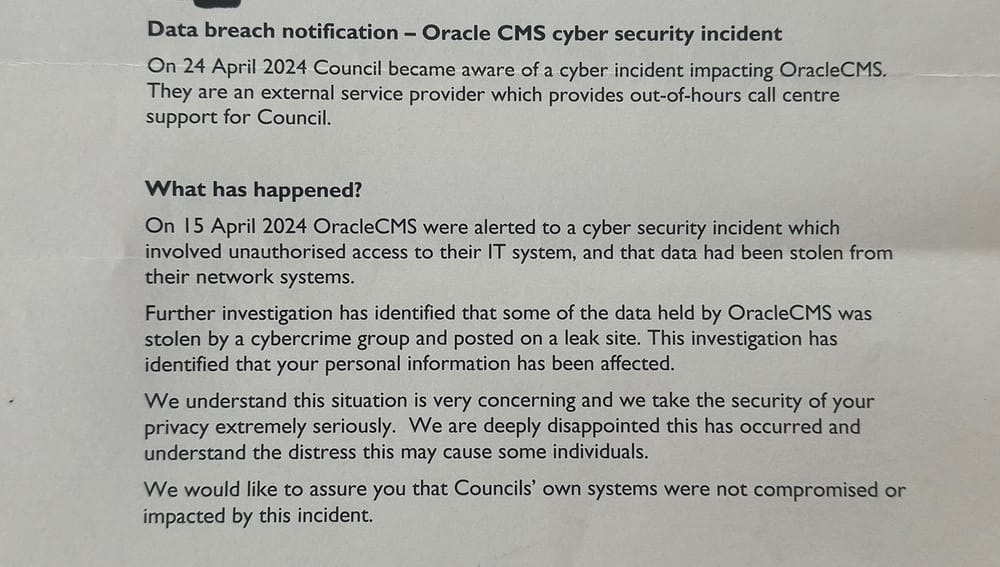 "Incompetence or lack of interest?": resident questions BCSC's delayed data breach response post image