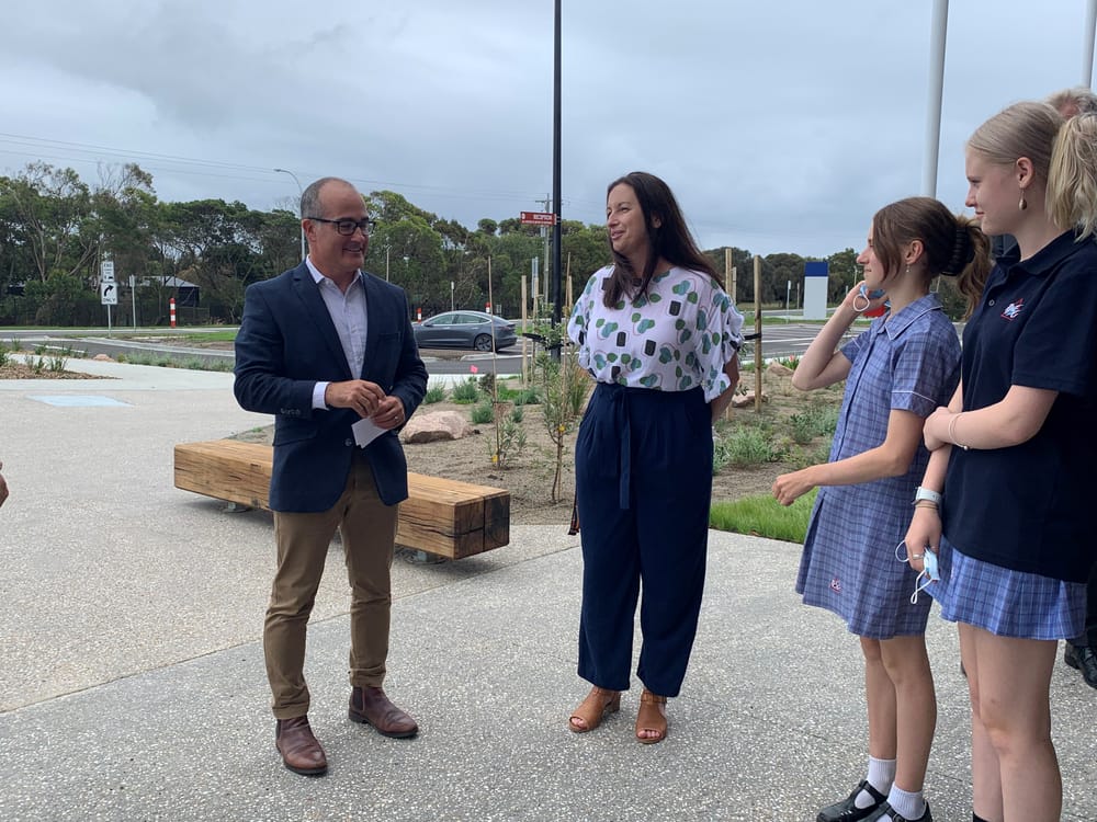 Minister officially opens new campus post image