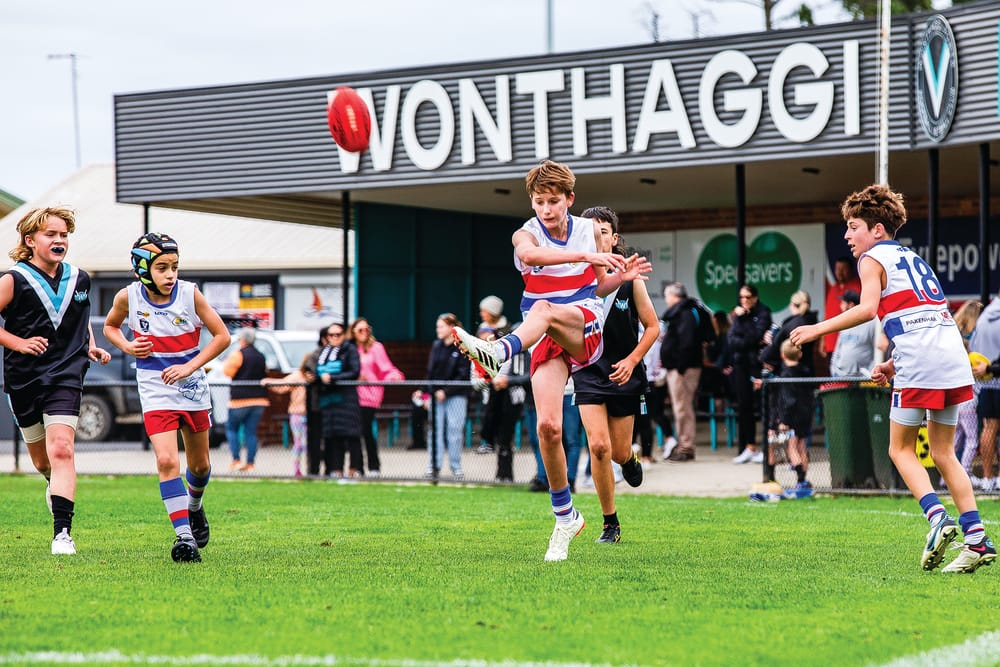 Junior footy season underway post image