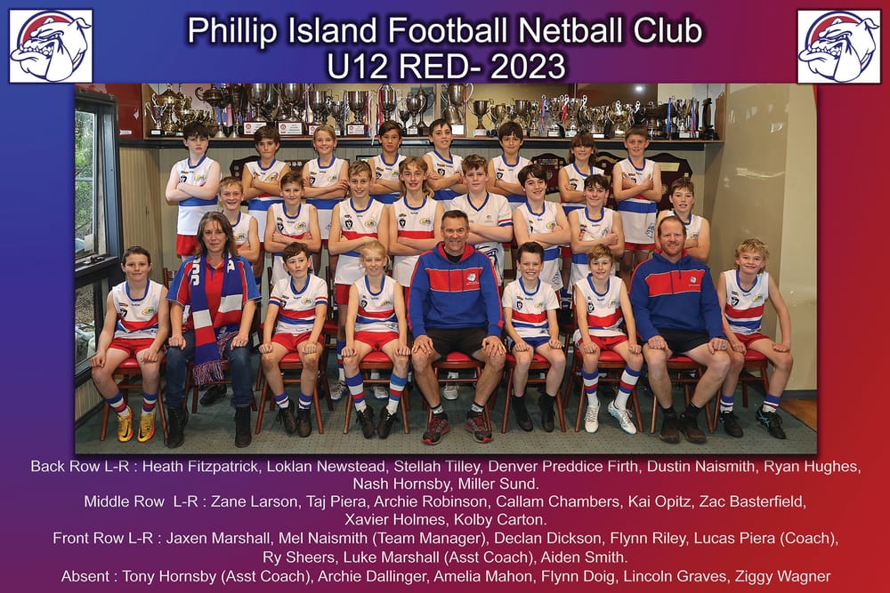 Congratulations to U12 Red for a successful season! post image