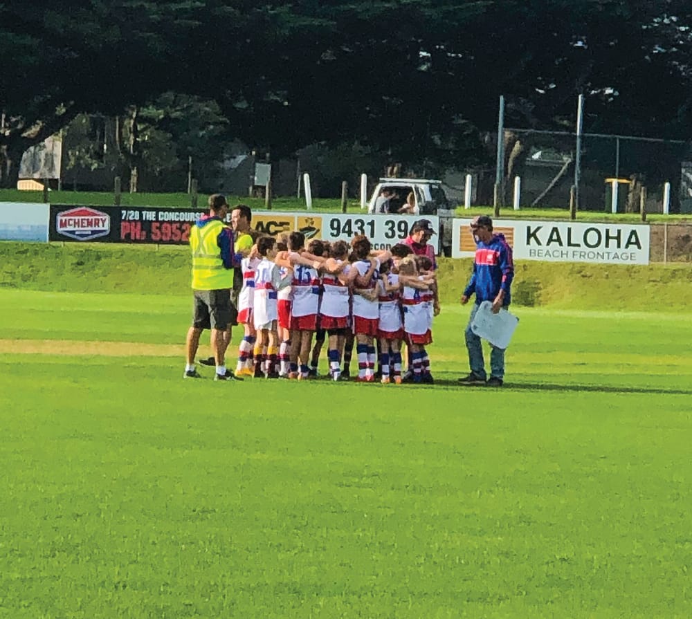 Another great team effort for U10s Red post image