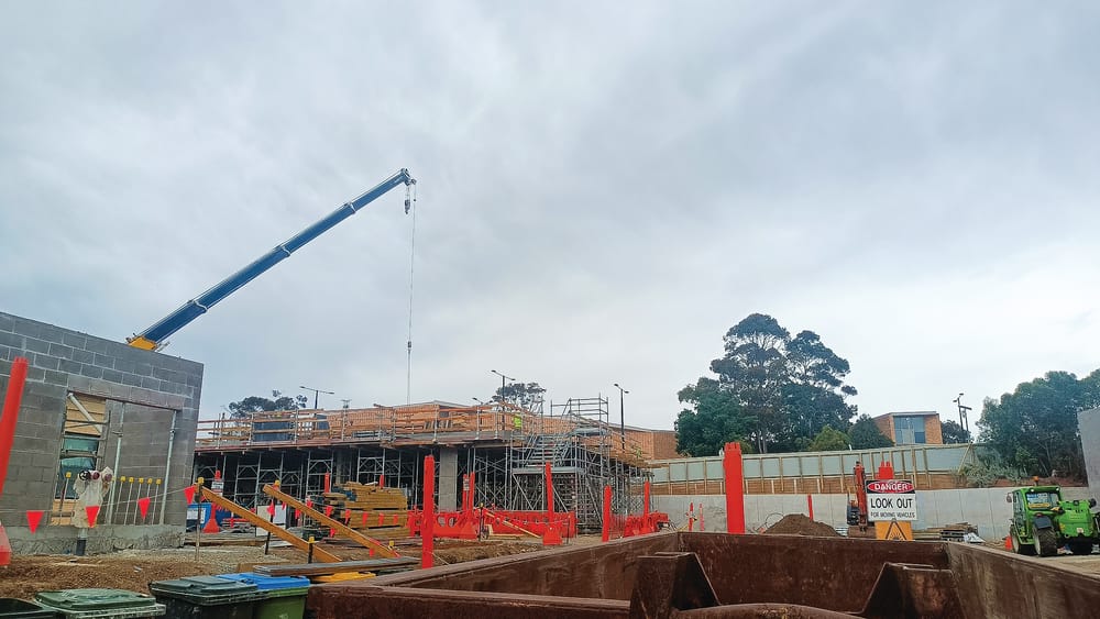 Community Hospital construction advances post image