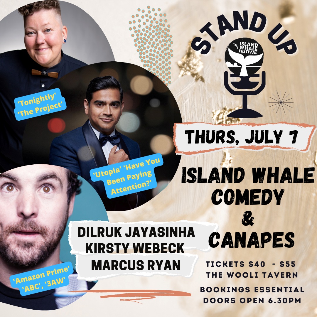 Island Whale - Comedy & Canapes post image