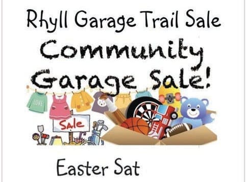 Rhyll garage trail sale post image