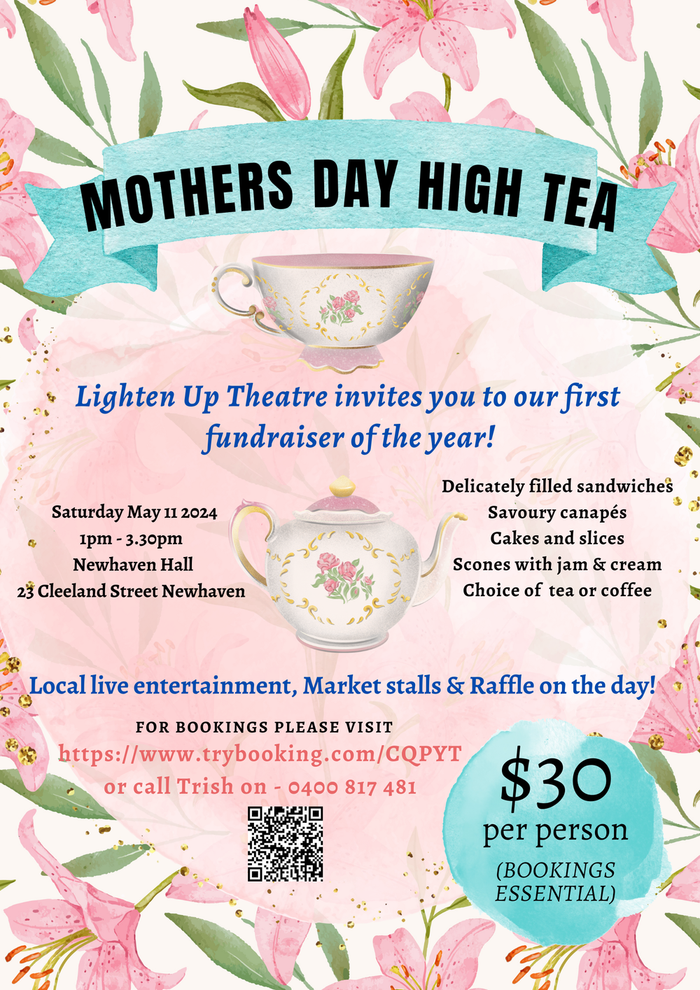 Mother's Day high tea post image