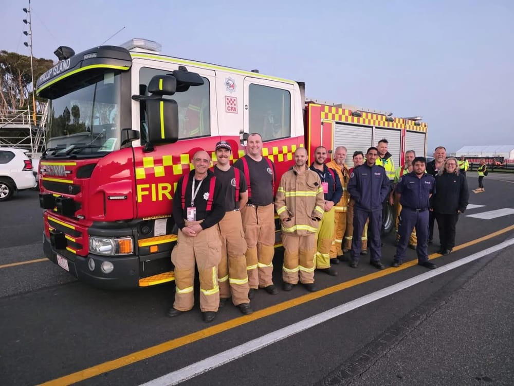 CFA keep community safe at Moto GP post image