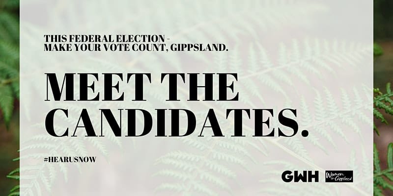Meet the Monash and Gippsland candidates post image