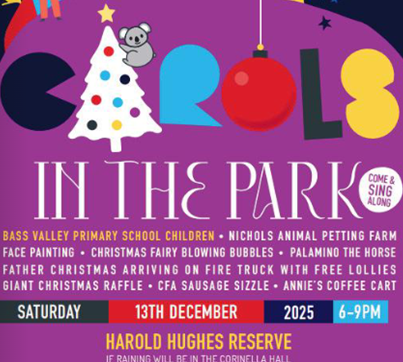 Carols in the Park post image