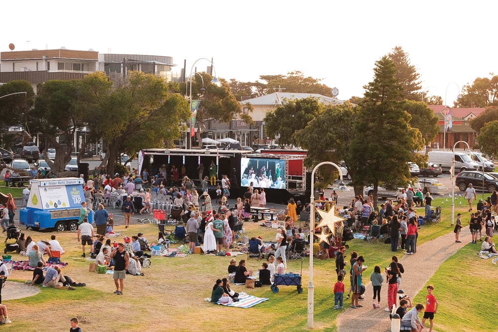 Carols on the San Remo foreshore post image