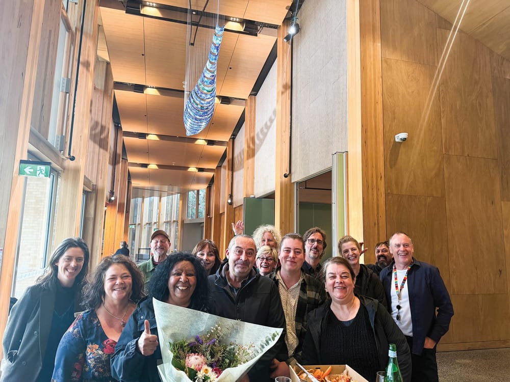 Berninneit artist receives RMIT honorary doctorate post image