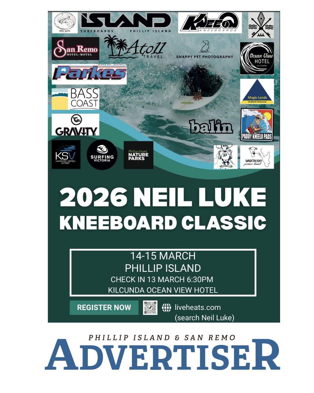Neil Luke Kneeboard Classic post image