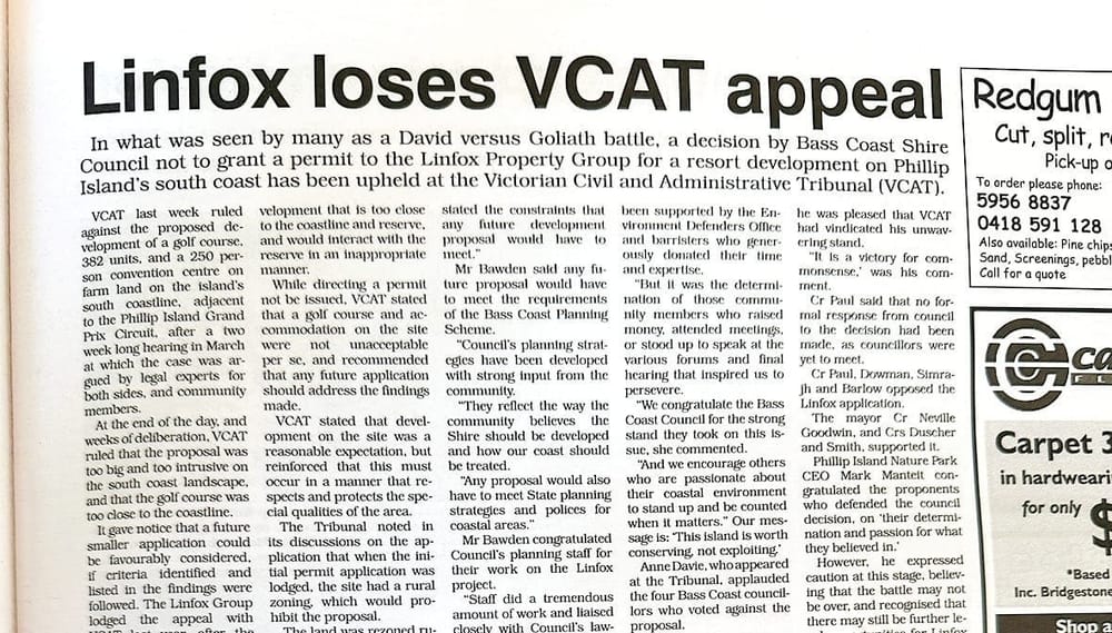 History on Linfox circuit development fact checked post image