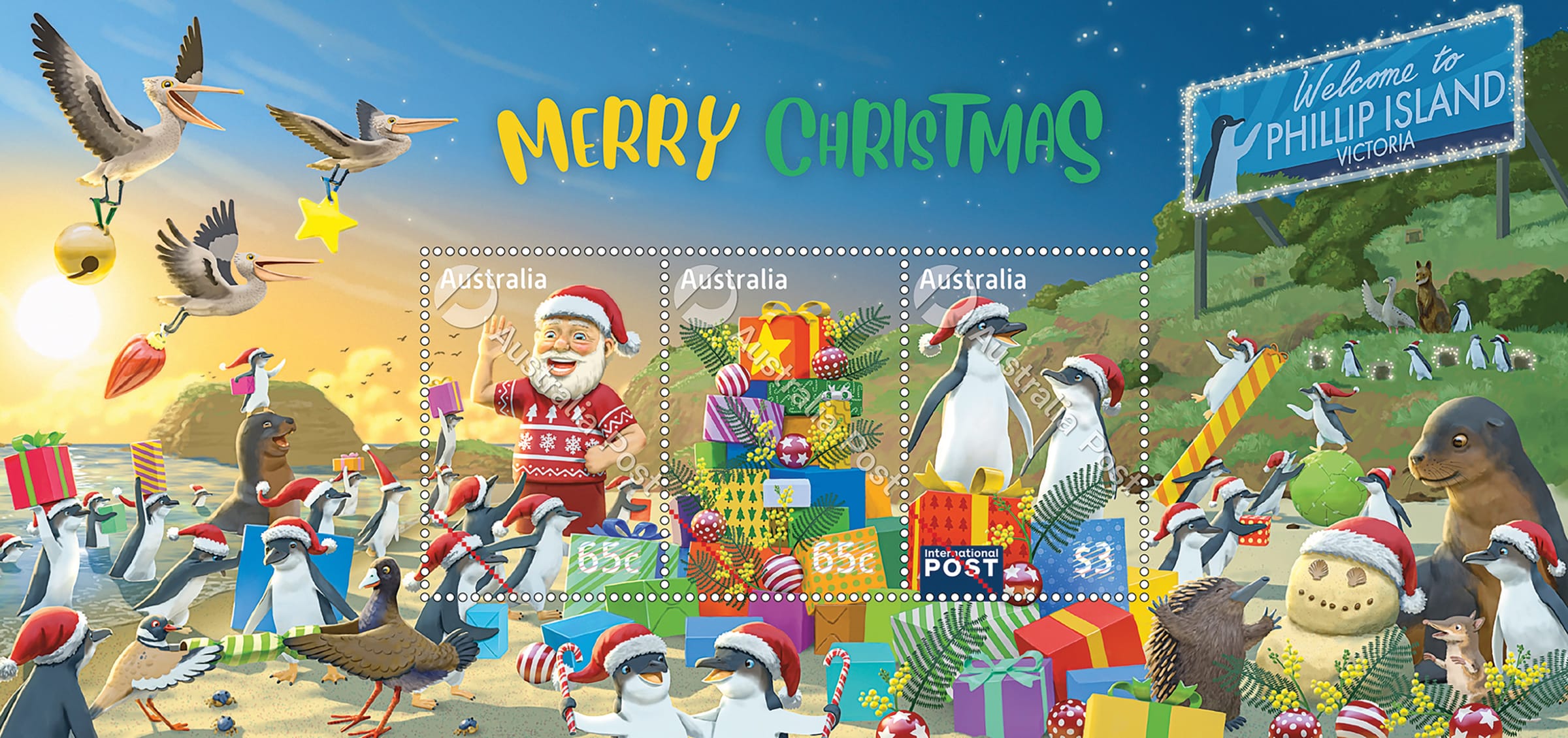 Santa s Special Phillip Island Stamp santa-s-special-phillip-island-stamp