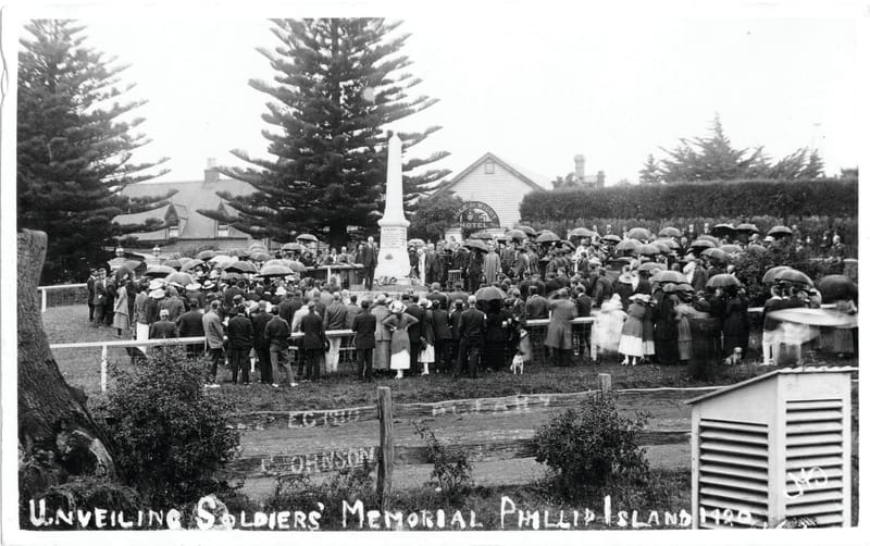 Impact of war on Phillip Island post image