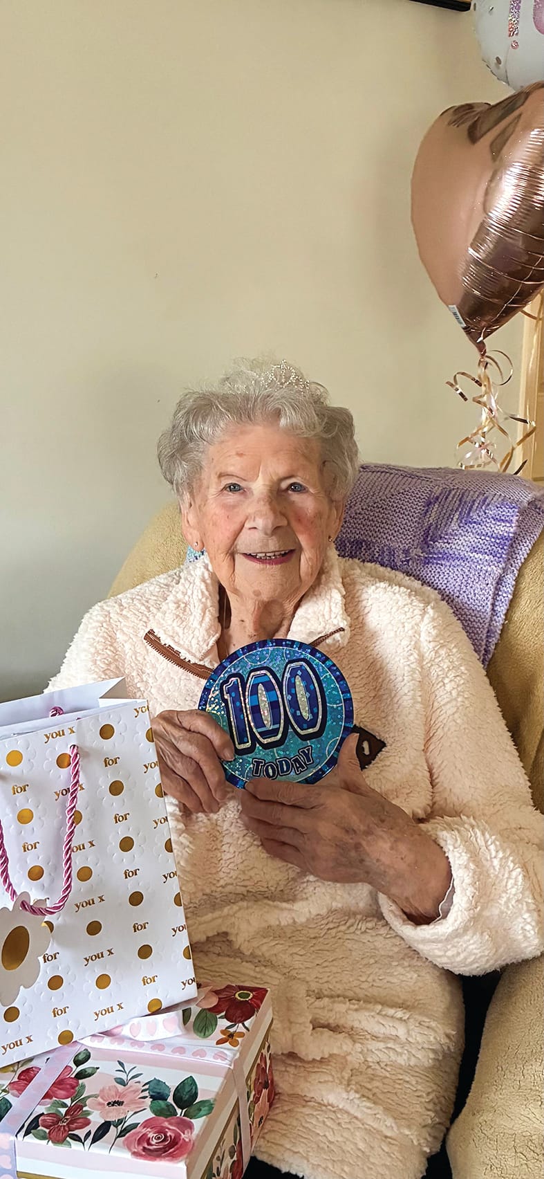 Happy 100 birthday for Joan post image