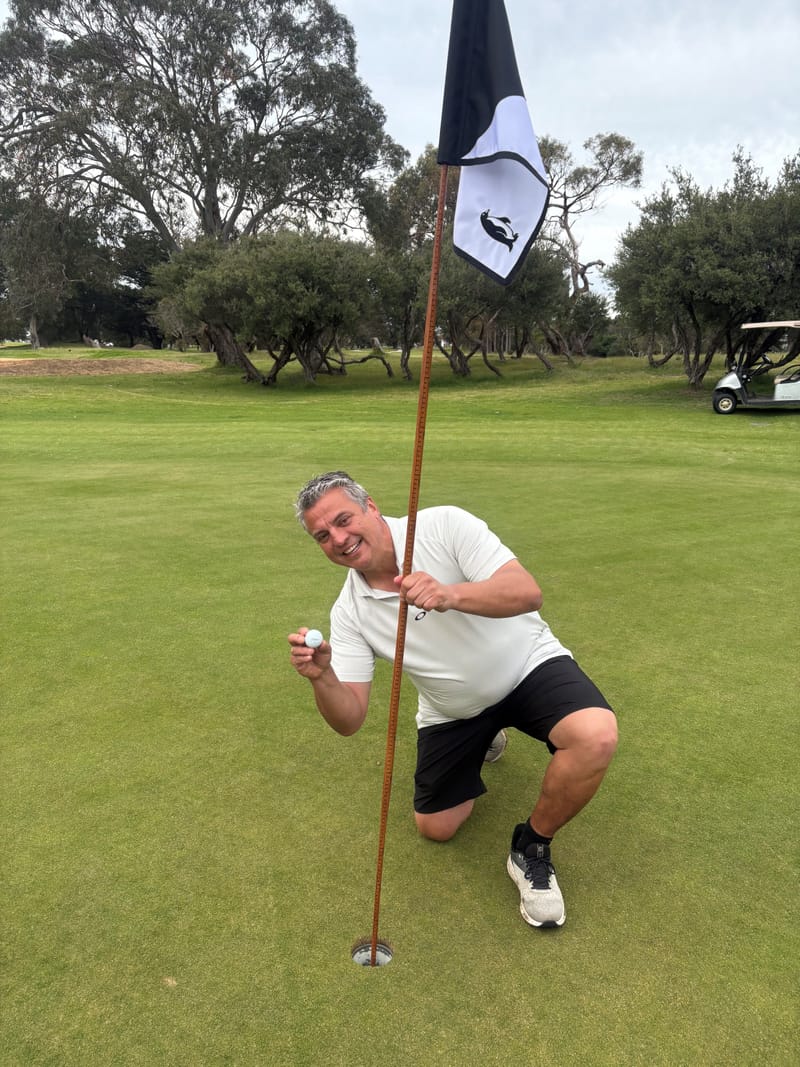 Results from the green post image