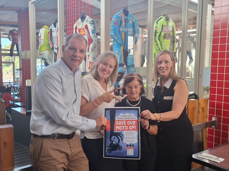 Opposition supports campaign to keep MotoGP on Phillip Island post image