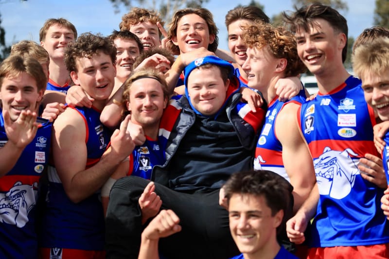 Ready for the centre bounce ... footy returns! post image