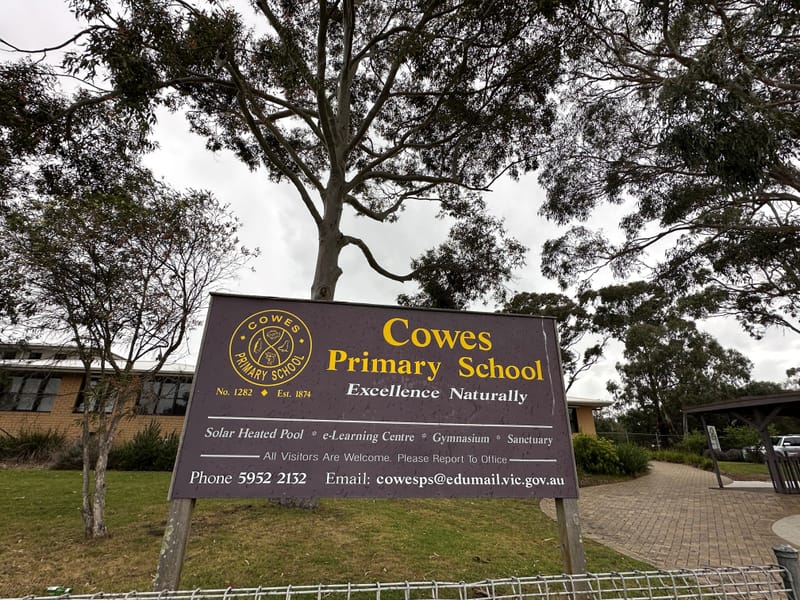 Cowes Primary part of maintenance blitz post image