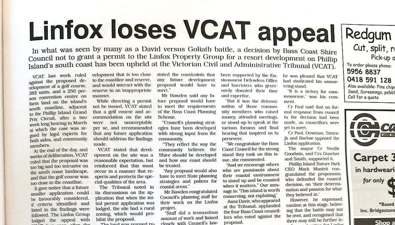 History on Linfox circuit development fact checked post image