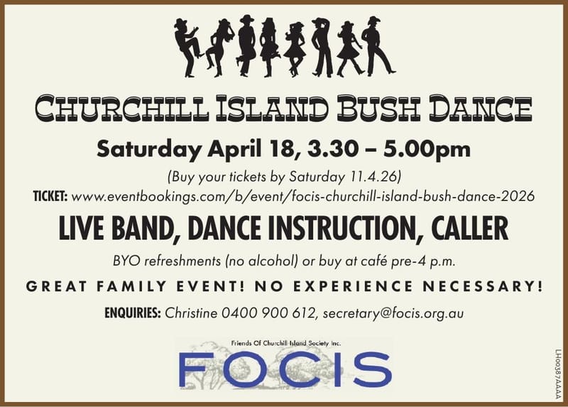 Churchill Island Bush Dance post image